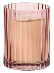 Chapter B Pink Ribbed Glass Candle - Image 3 of 4
