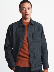 Aubin Trent Wool Blend Overshirt - Image 1 of 5