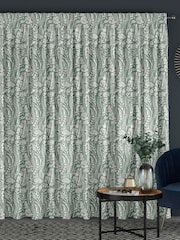 Green Jarrod Made To Measure 100% Cotton Curtains - Image 2 of 9