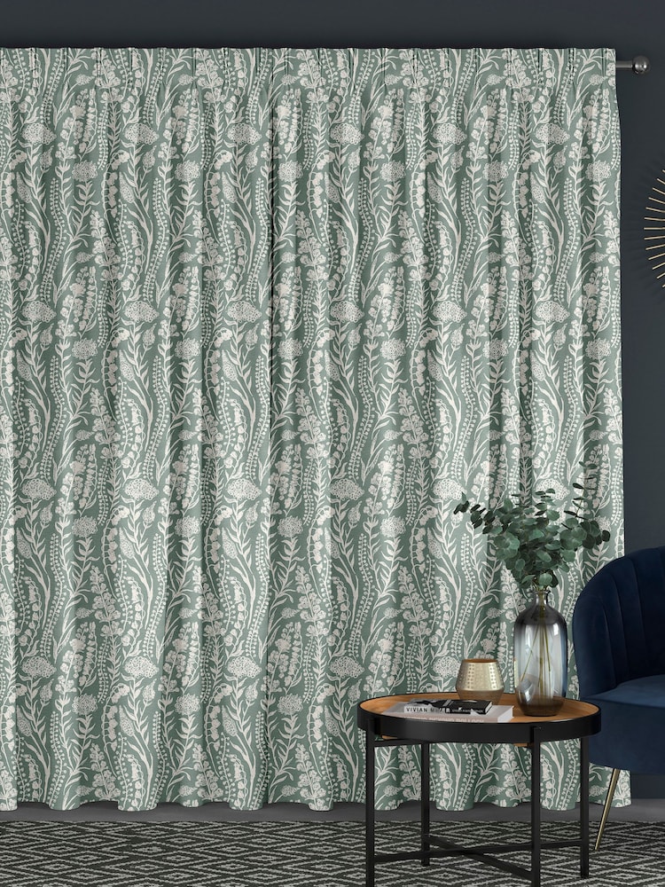 Green Jarrod Made To Measure Curtains - Image 2 of 9 Green Jarrod Made To Measure Curtains - Image 2 of 9