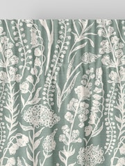 Green Jarrod Made To Measure 100% Cotton Curtains - Image 6 of 9