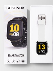 Sekonda Motion White Silicone Strap Smart Watch - Image 4 of 6