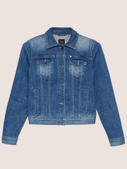 Armani Exchange Blue Denim Jacket - Image 11 of 11