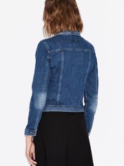 Armani Exchange Blue Denim Jacket - Image 5 of 11