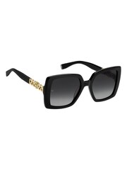Tommy Hilfiger Oversized Logo Arm Detail Black Sunglasses - Image 1 of 4