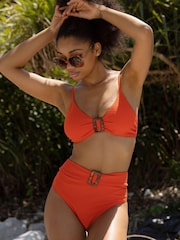 Dorina Orange Sarawak Eco Light Padded Bikini Top - Image 1 of 2