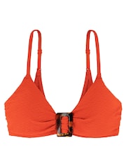Dorina Orange Sarawak Eco Light Padded Bikini Top - Image 2 of 2