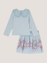 Monsoon Cheri Top & Mesh Disco Skirt Set - Kuva 2 / 4