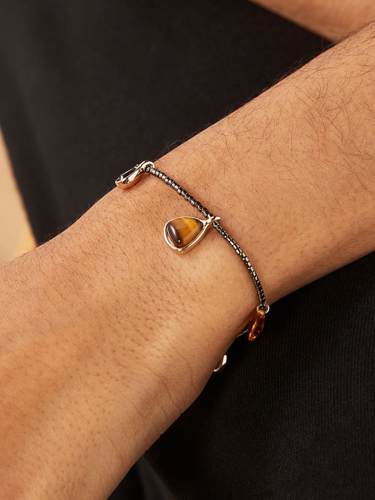 Gold Tone Charm Bracelet - Image 2 of 4