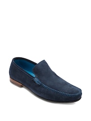 Loake Suede Slip On Shoes - Image 2 of 3