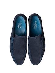 Loake Suede Slip On Shoes - Image 3 of 3