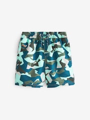 Mineral/Camouflagemuster - Badeshorts (3–16 Jahre) - Bild 5 von 6