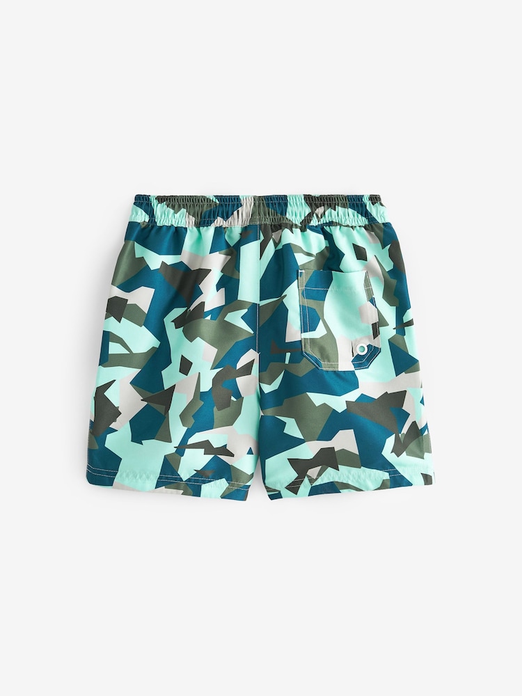 Mineral/Camouflagemuster - Badeshorts (3–16 Jahre) - Bild 6 von 6