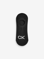 Calvin Klein Black High Cut Logo Socks 3 Pack - Image 2 of 2