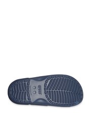 Crocs Blue Kids Classic 2 Strap Sandals - Image 5 of 5