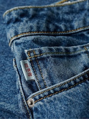 Superdry Light Blue Wide Leg Jeans - Image 6 of 7