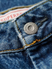 Superdry Light Blue Wide Leg Jeans - Image 7 of 7