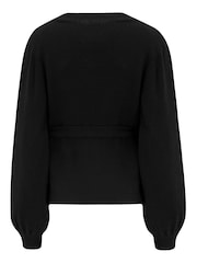 Pour Moi Black Elle Knit Ballet Jumper - Image 5 of 5