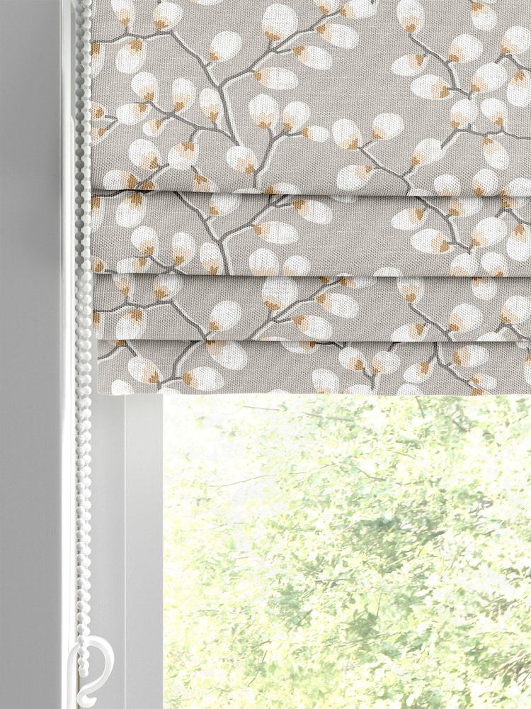 Rust Orange Walsh Made To Measure Roman 100% Cotton Blinds - Image 2 of 6
