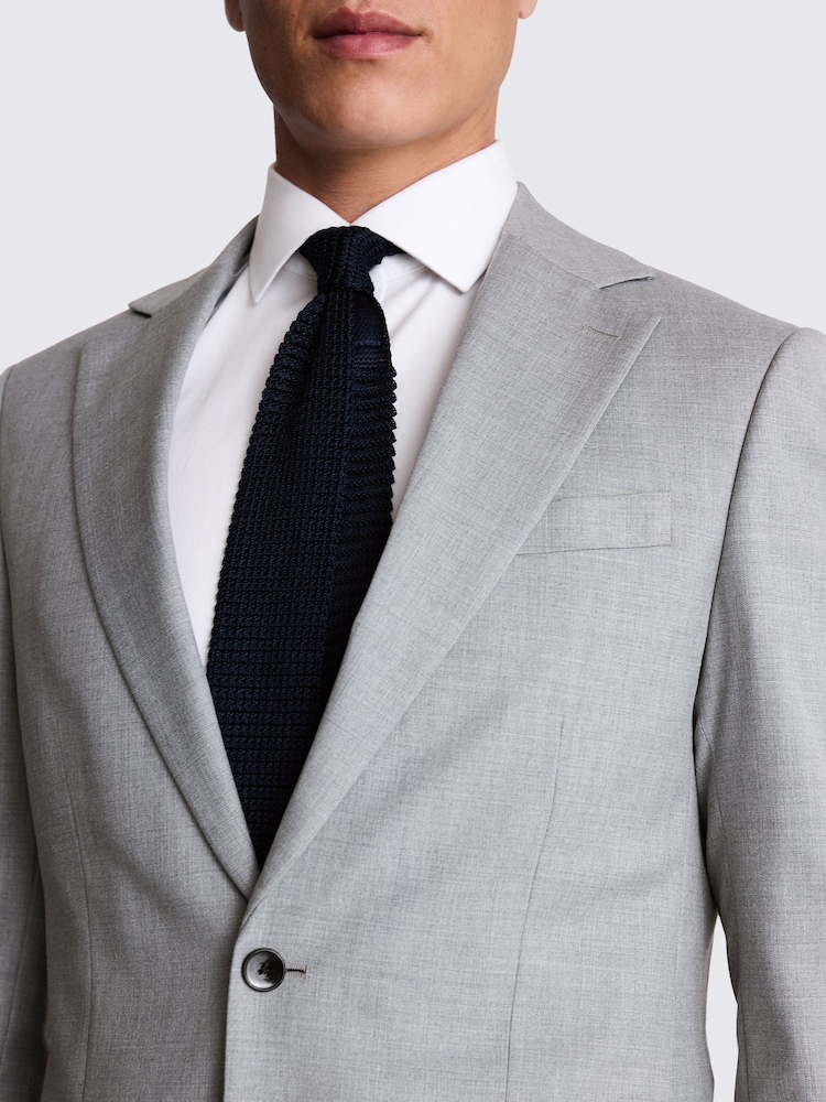 Grijs - Tailored - MOSS - Stretchkostuum: colbert - Image 6 of 7