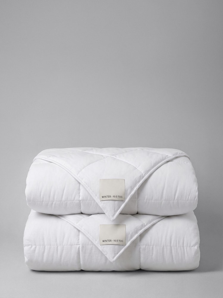 The Set 2 Pack White 10.5 Tog Tog Duvets - Image 1 of 1