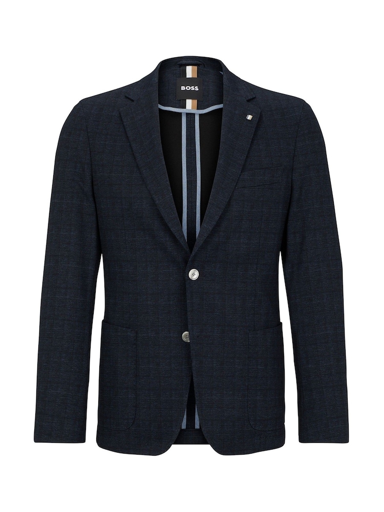 BOSS Blue Slim Fit Suit Jacket - Image 1 of 1