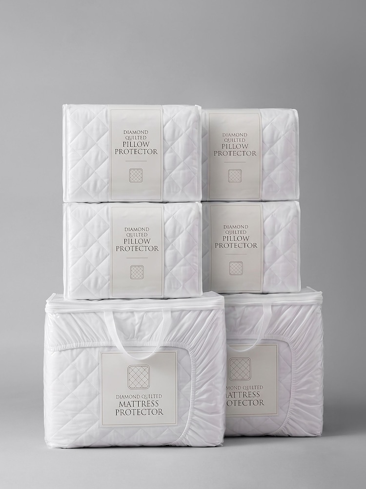 The Set 6 Piece Pillow and Mattress Protector Pack - Image 1 of 1