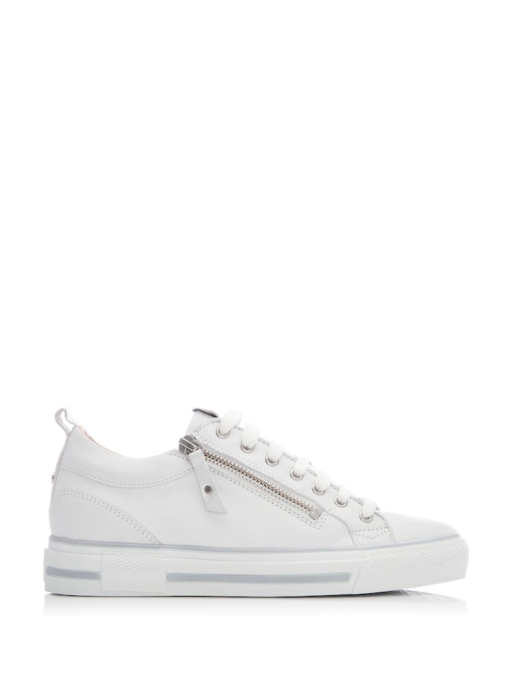 Moda in Pelle Brayleigh Hidden Wedge Trainers With Contrast Counter and Tassle Z - Image 1 of 5