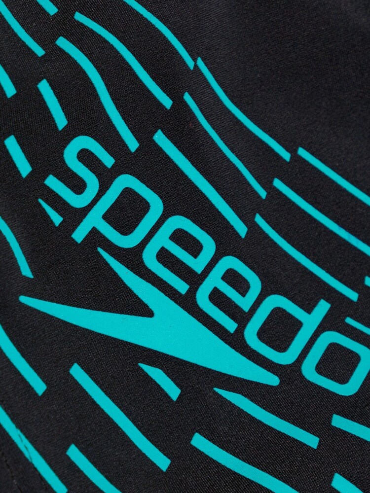 Speedo Black Medley Logo Aquashort Swim Shorts - Image 2 of 8