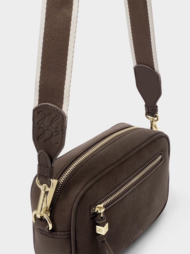 Katie Loxton Brown Lottie Crossbody Bag - Image 4 of 4 Katie Loxton Brown Lottie Crossbody Bag - Image 4 of 4