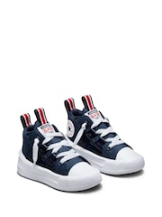 Converse Navy Ultra Infant Trainers - Image 3 of 7