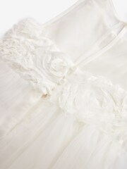 Mint Velvet White Tulle Bridesmaid Dress - Image 11 of 12