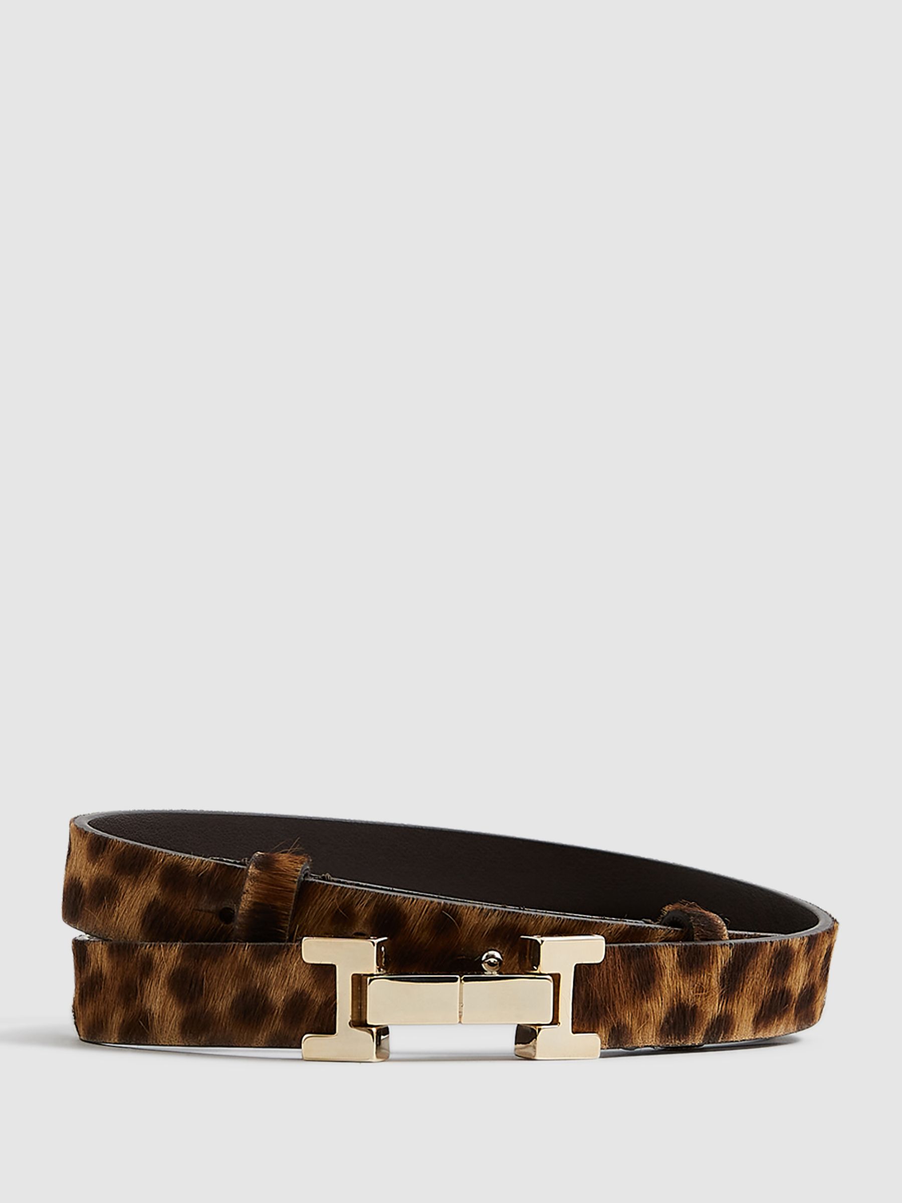 【REISS】UK発 HAYLEY レザー スクエア ヒンジ バックル ベルト Buy Reiss Gold Hayley Leather Square Hinge Belt from Next USA