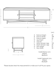 Swoon Natural Halle TV Unit - Image 8 of 8