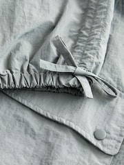 Grey Longline Shower Resistant Raincoat - Image 8 of 8