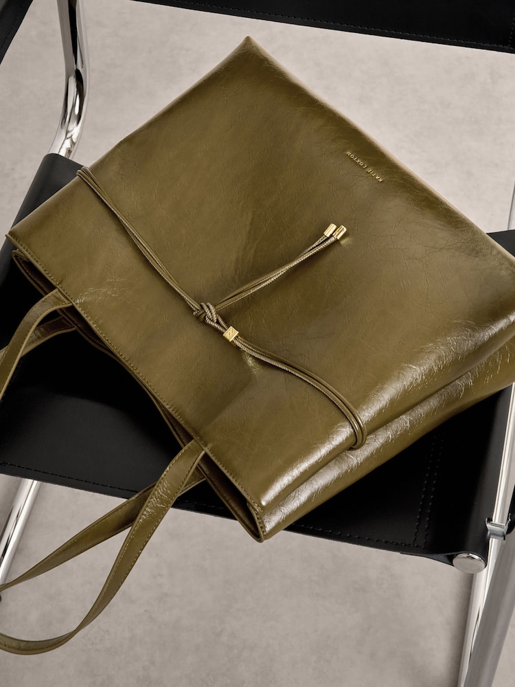 Katie Loxton Green Lori Tote Bag - Image 7 of 7 Katie Loxton Green Lori Tote Bag - Image 7 of 7
