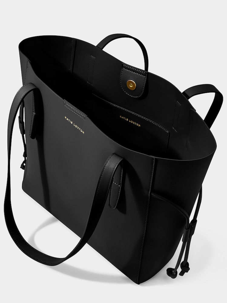Katie Loxton Black Ashley Tote Bag - Image 6 of 6