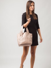 Pure Luxuries London Freer Leather Tote Bag - Image 1 of 5