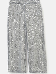 Angel & Rocket Sadie Sequin Wide Leg Trousers - Image 4 of 6