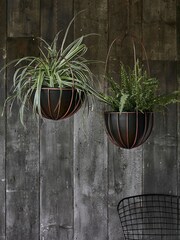 Ivyline Copper Garden Indoor Kensington Hanging Planter - Image 1 of 4