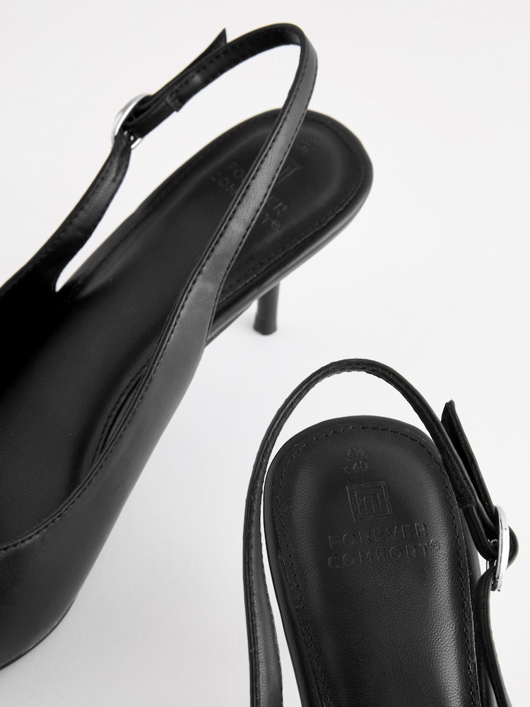 črna - Čevlji s peto in pentljo Forever Comfort - Slika 7 iz 7 črna - Čevlji s peto in pentljo Forever Comfort - Slika 7 iz 7