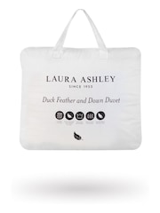 Laura Ashley White Premium Duck Feather and Down Duvet 13.5 Tog - Image 3 of 4