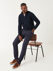 FatFace Blue Slim Stretch Chinos - Image 1 of 4