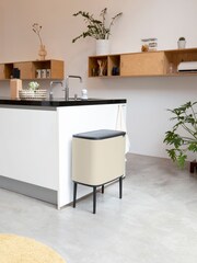 Brabantia Cream Bo 36L Touch Bin - Image 1 of 6