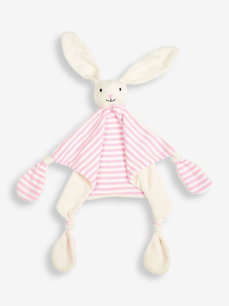 JoJo Maman Bébé Pink Rabbit Breton Duck Comforter - Image 1 of 1