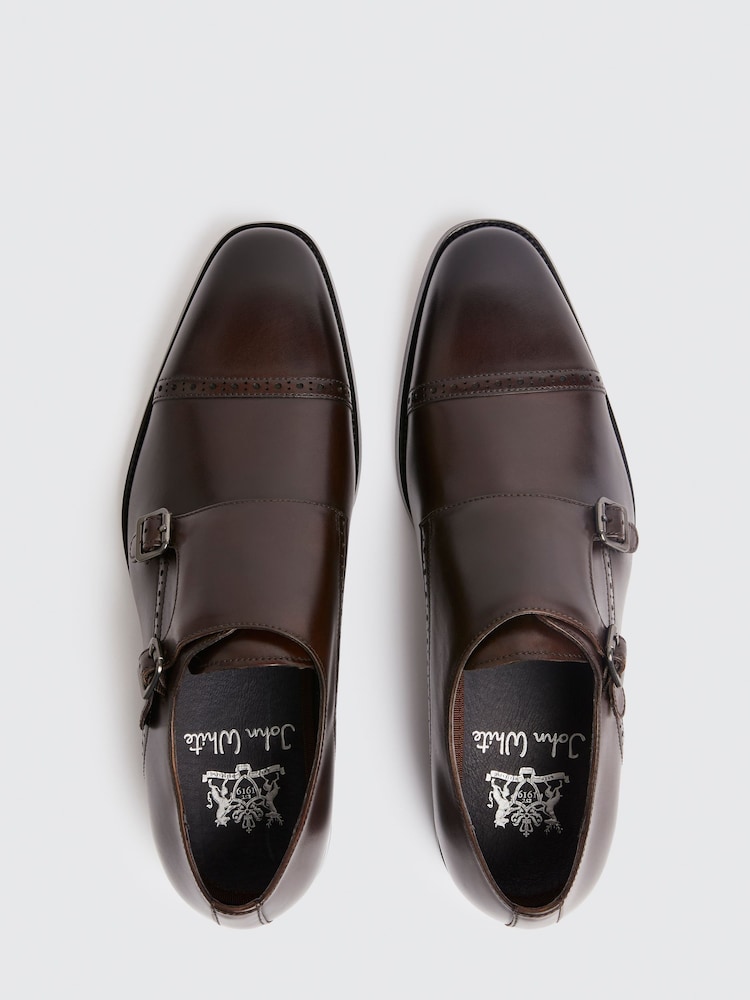 MOSS Brown John Alderney Shoes - Image 2 of 4