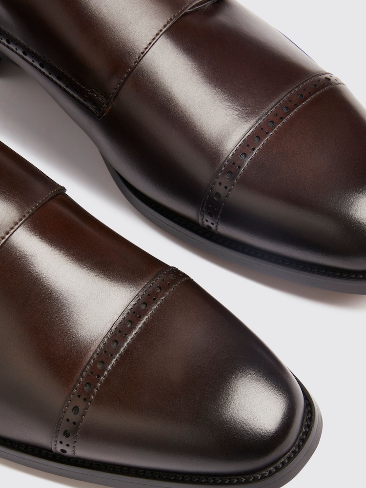 MOSS Brown John Alderney Shoes - Image 4 of 4