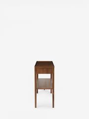 Jasper Conran London Brown Belgrave Walnut Console Table - Image 2 of 9