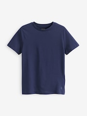 Marineblau - Polo Ralph Lauren – T-Shirts aus 100% Baumwolle mit Rundhals und Logo, 2er-Pack - Bild 3 von 3