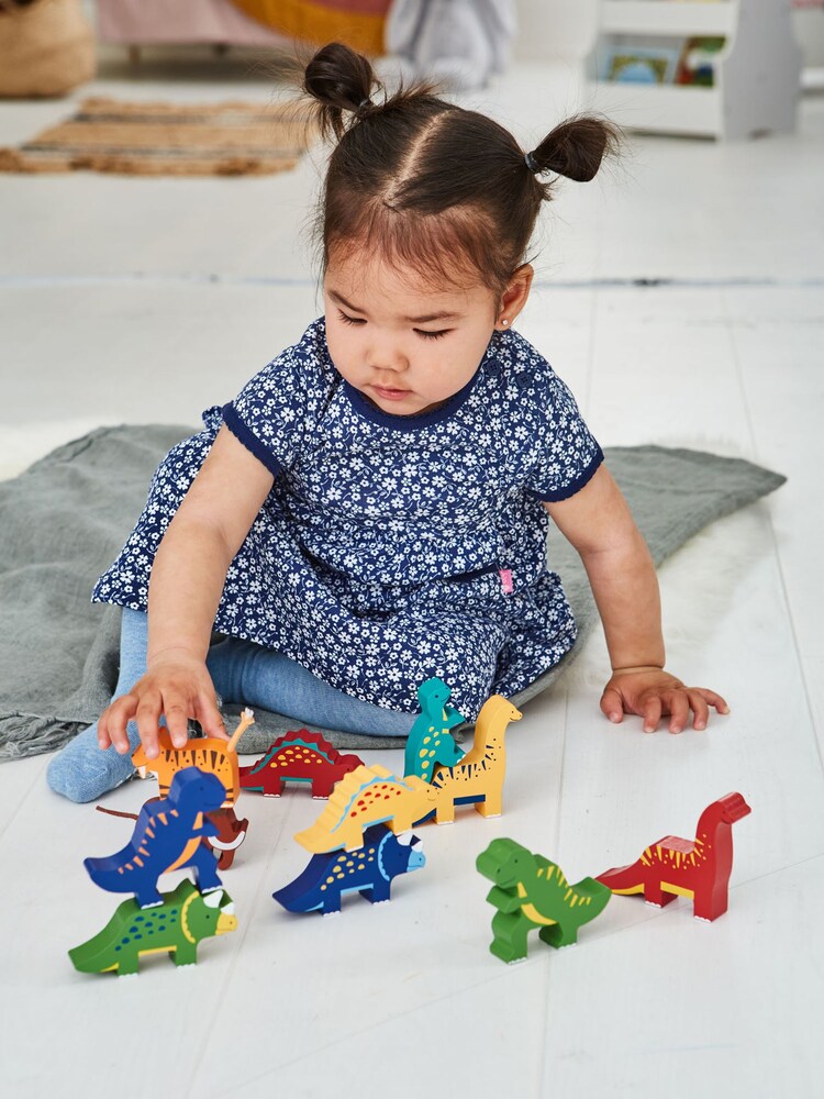JoJo Maman Bébé Dinosaur Stacking Animals - Image 4 of 4